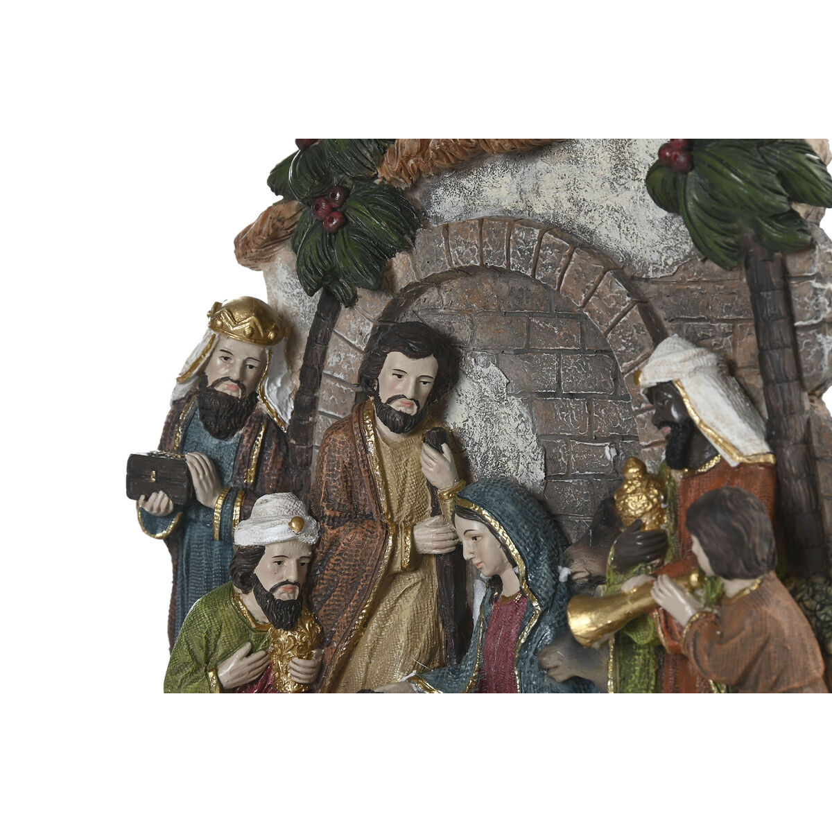 Crèche de Noël Home ESPRIT Multicouleur Résine