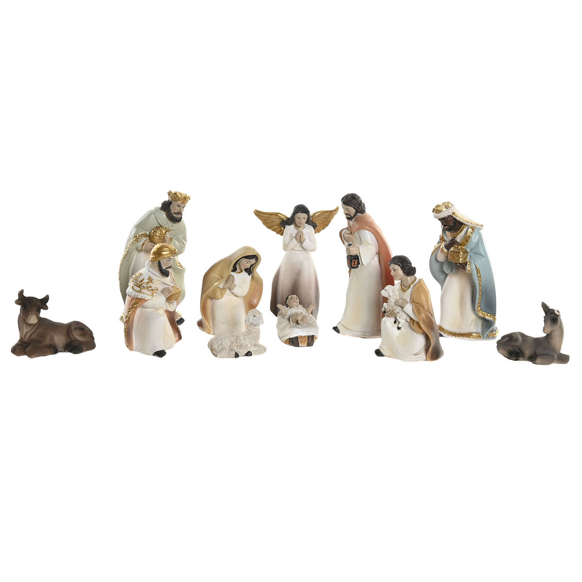 Crèche de Noël Home ESPRIT Multicouleur Résine