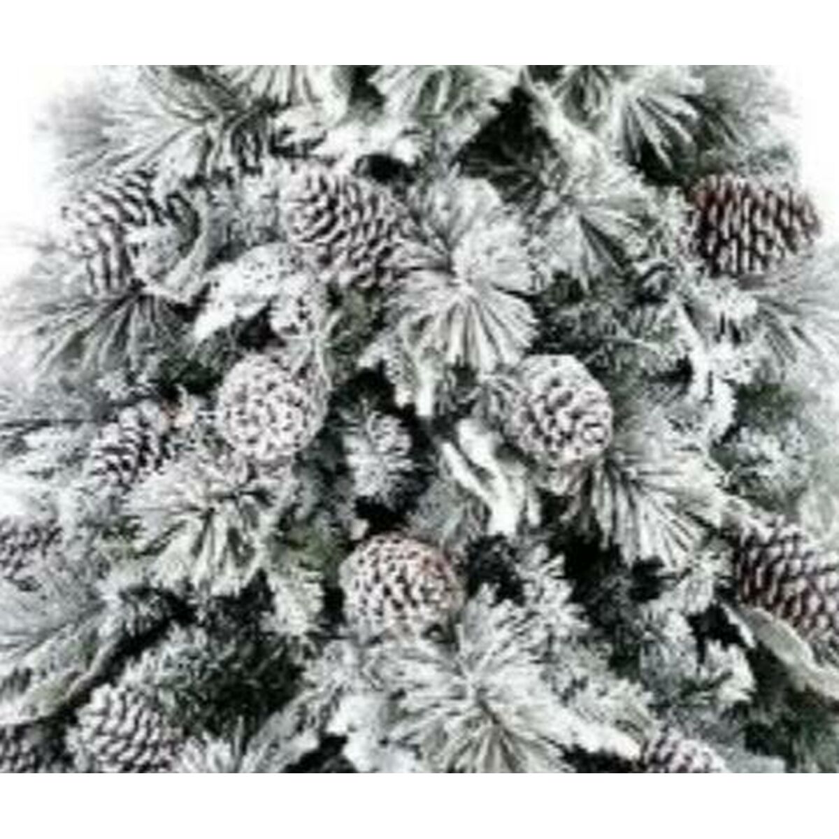 Sapin de Noël Home ESPRIT Blanc PVC Enneigé