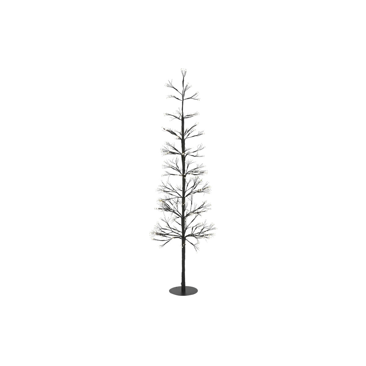 Sapin de Noël Home ESPRIT Noir Métal 40 x 40 x 120 cm