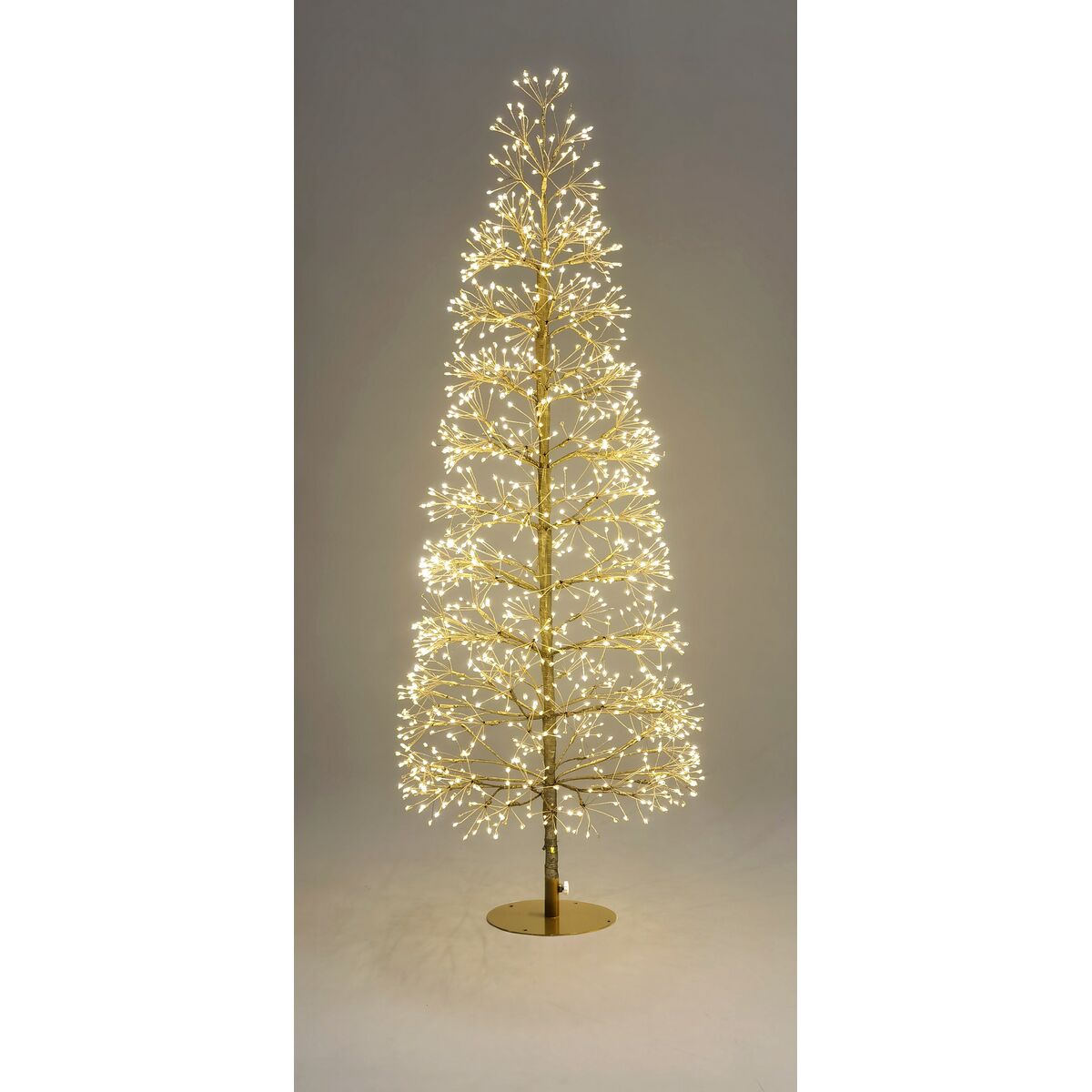 Sapin de Noël Home ESPRIT Doré 40 x 40 x 120 cm