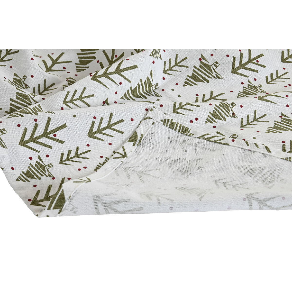 Tafelloper Home ESPRIT Wit Groen Beige 50 x 150 x 0,2 cm
