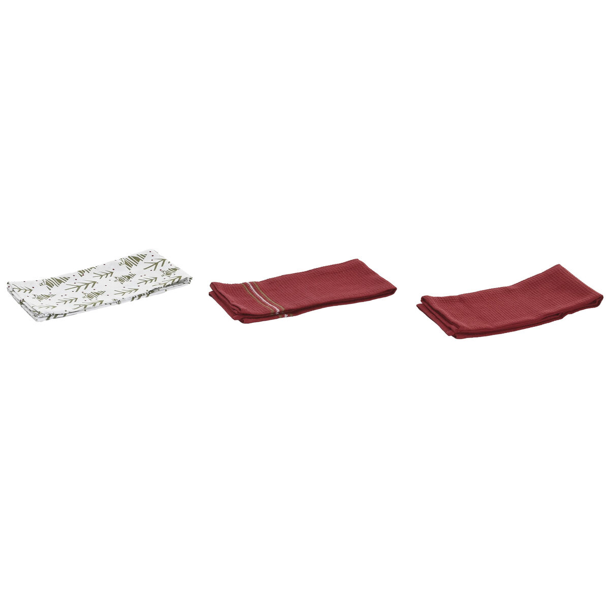 Kitchen Cloth Home ESPRIT Red Green Beige 60 X 0,2 X 40 CM, view 2