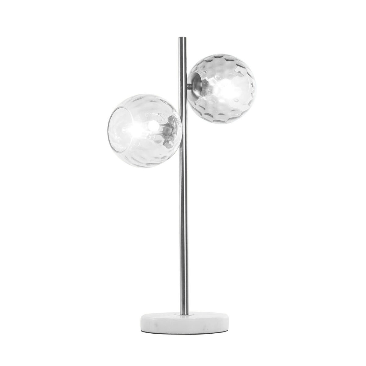 Image secondaire de Lampe de bureau Home ESPRIT Argenté 40 W 220 V
