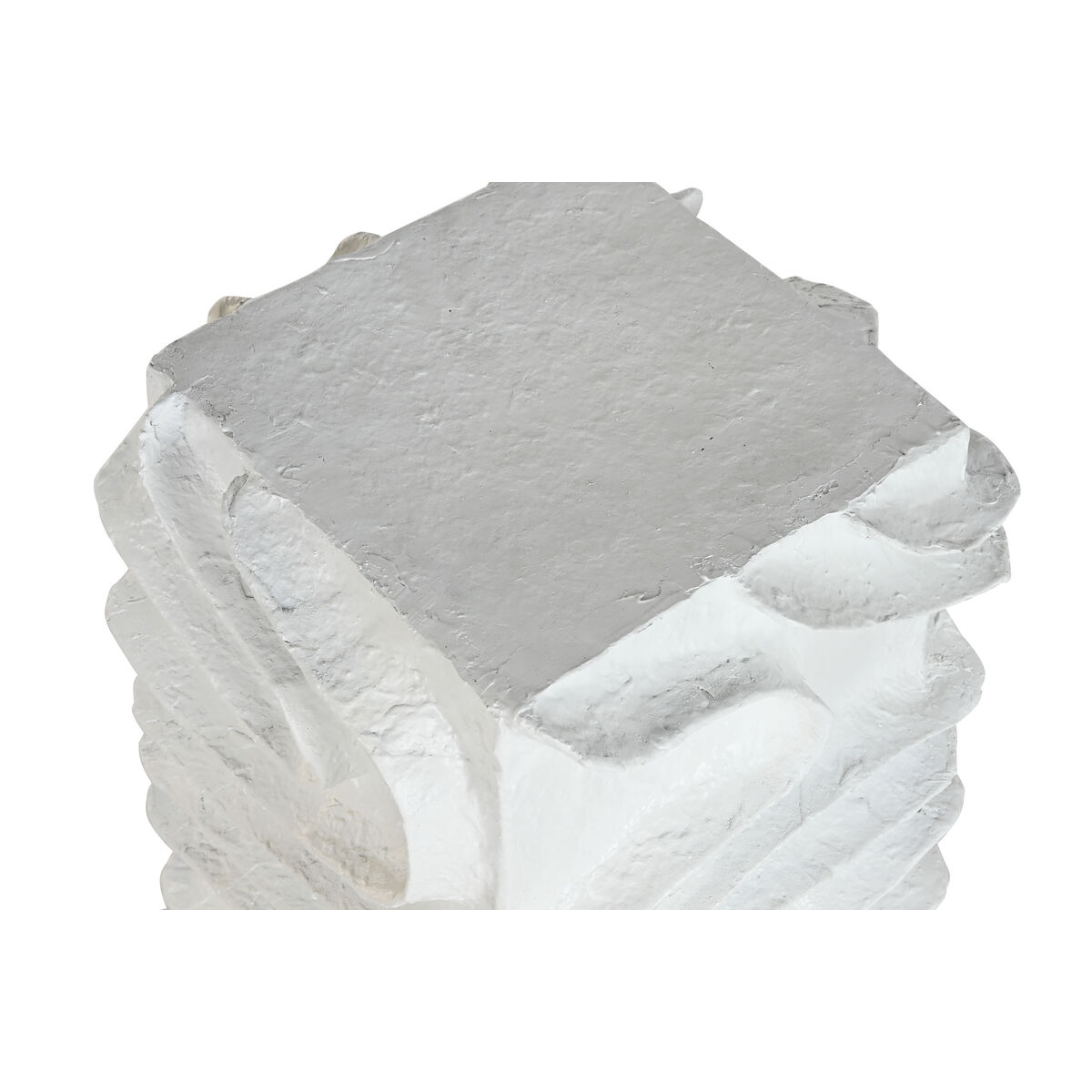 Image secondaire de Piédestal Home ESPRIT Blanc Bois MDF Moderne 29 x 29 x 80 cm