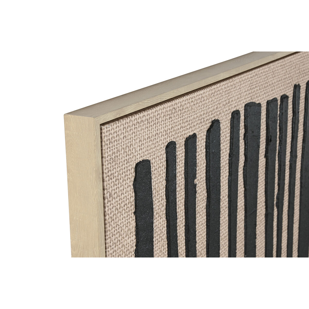 Image secondaire de Cadre Home ESPRIT Noir Beige Urbaine 103 x 4,5 x 143 cm (2 Unités)