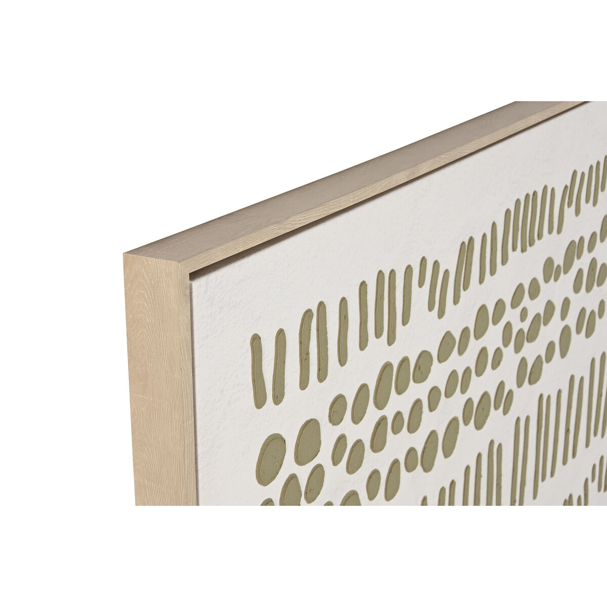 Image secondaire de Cadre Home ESPRIT Blanc Beige Urbaine 103 x 4,5 x 143 cm (2 Unités)