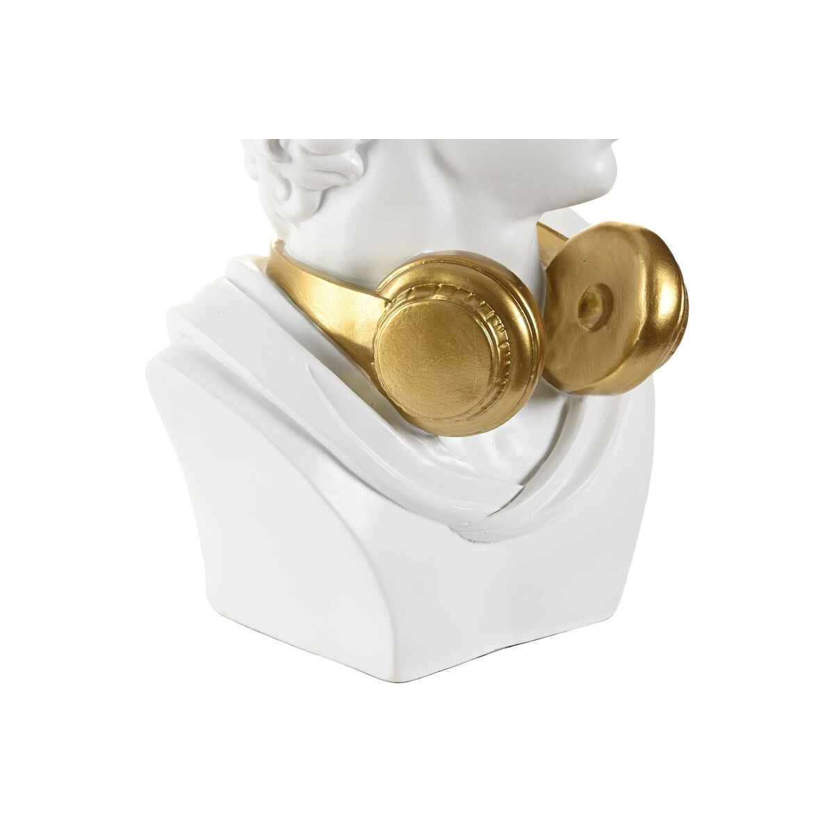 Image secondaire de Figurine Décorative Home ESPRIT Blanc Doré Buste 19,5 x 16 x 30 cm