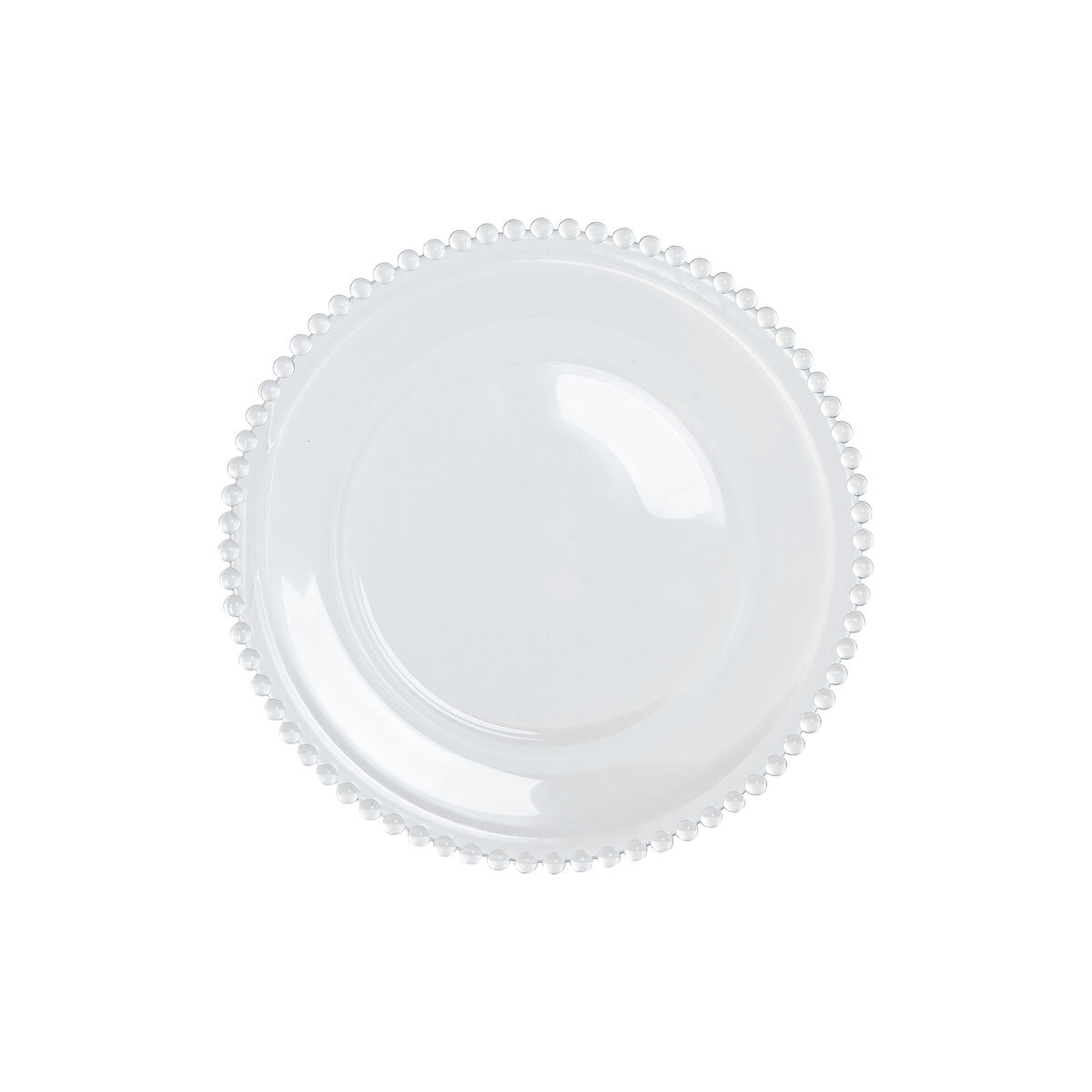 Flat Plate Home ESPRIT Transparent Crystal 27 X 27 X 2,6 CM, view 4