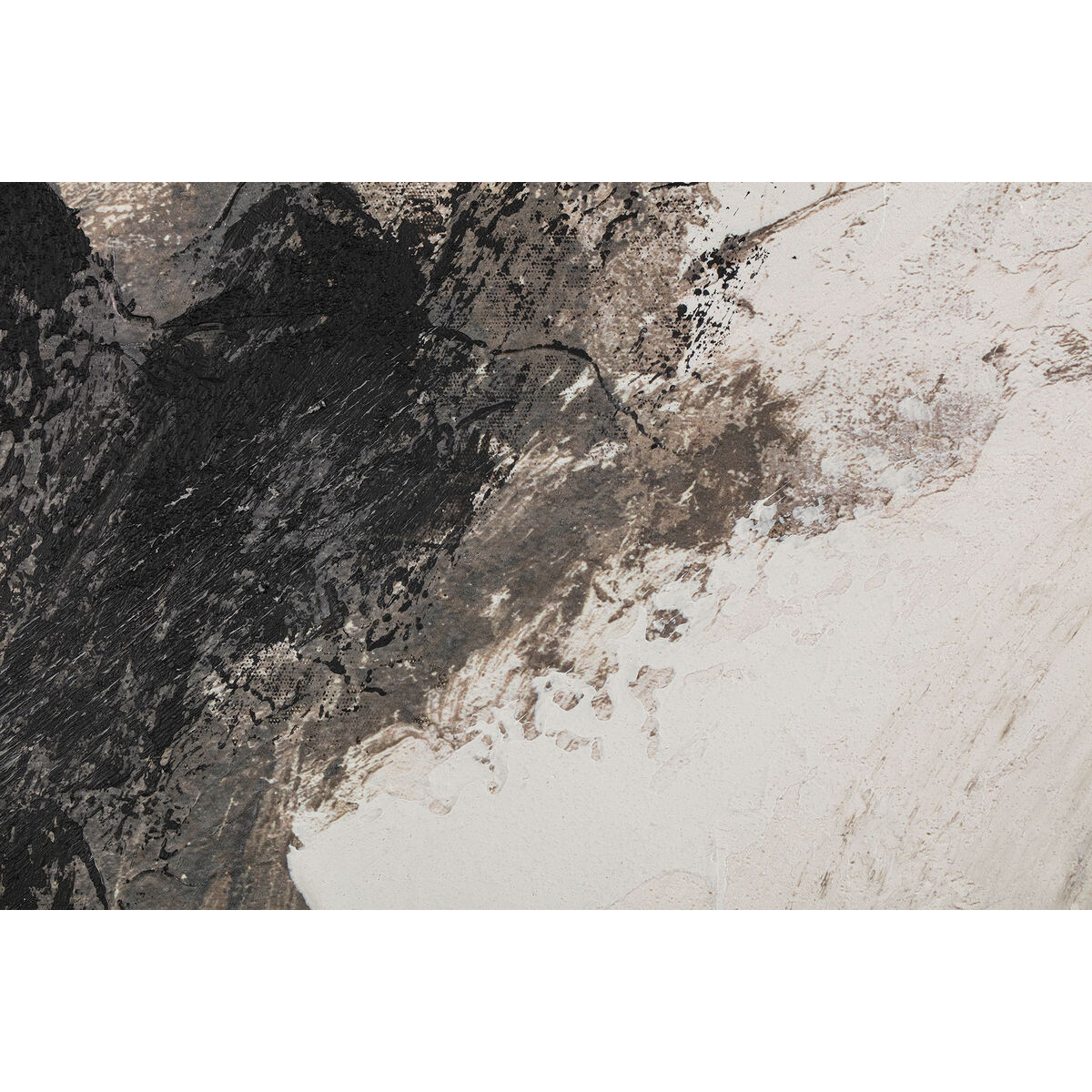 Image secondaire de Cadre Home ESPRIT Blanc Beige Abstrait Urbaine 130 x 5 x 180 cm