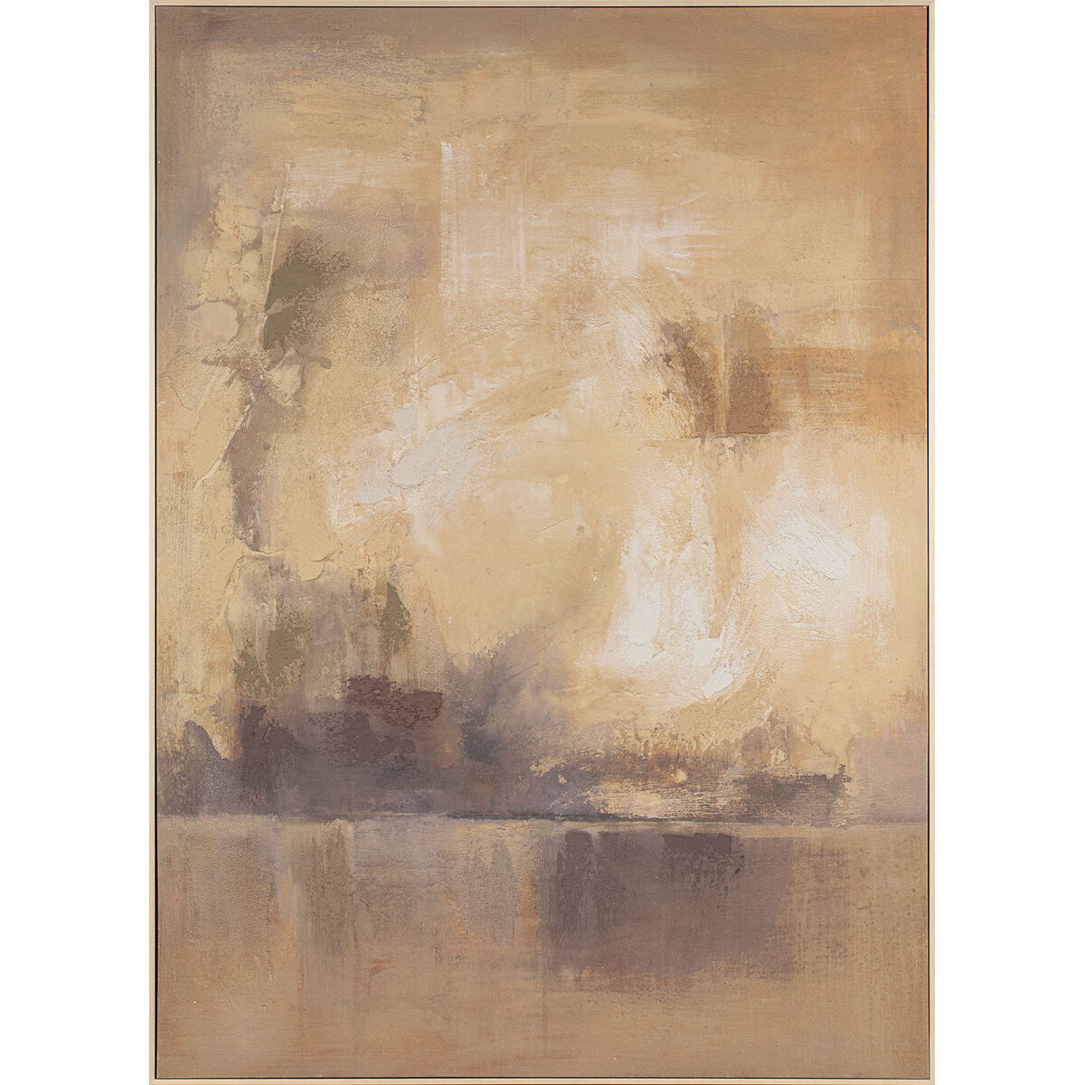 Cadre Home ESPRIT Marron Abstrait Moderne 130 x 5 x 180 cm
