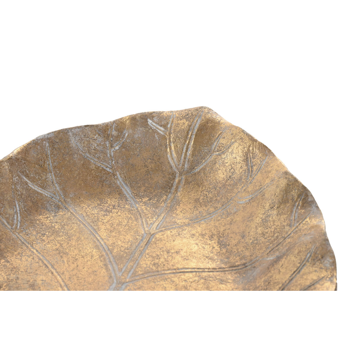 Middenstuk Home ESPRIT Gouden Hars 33 X 26 X 6 CM