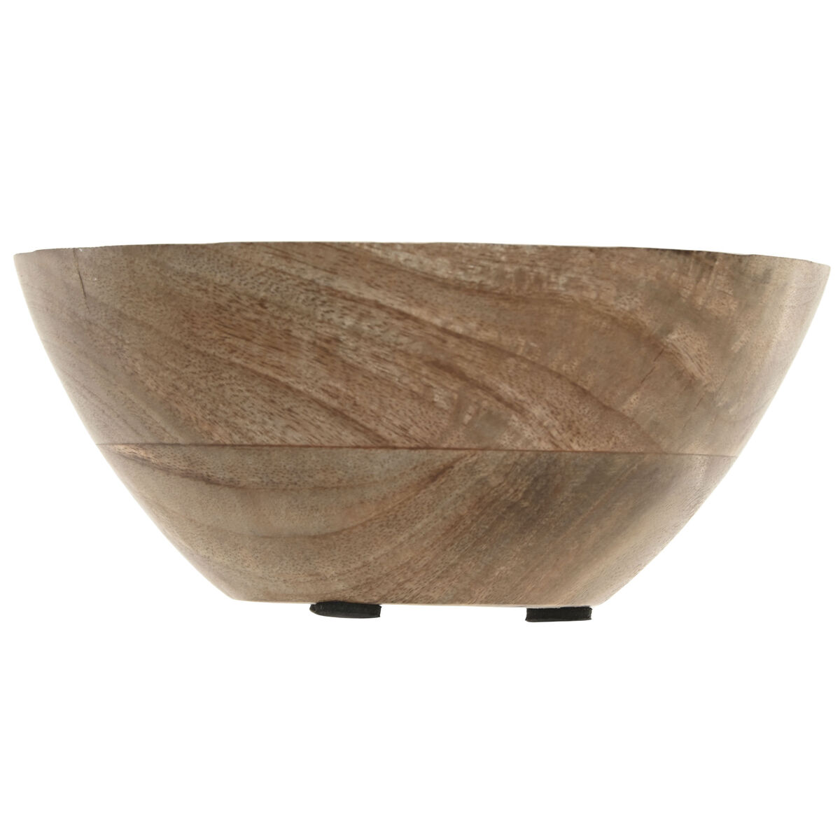 Snack Bowl Home ESPRIT Green Natural Mango wood Modern Lacquered 15 x 15 x 6,5 cm, view 3