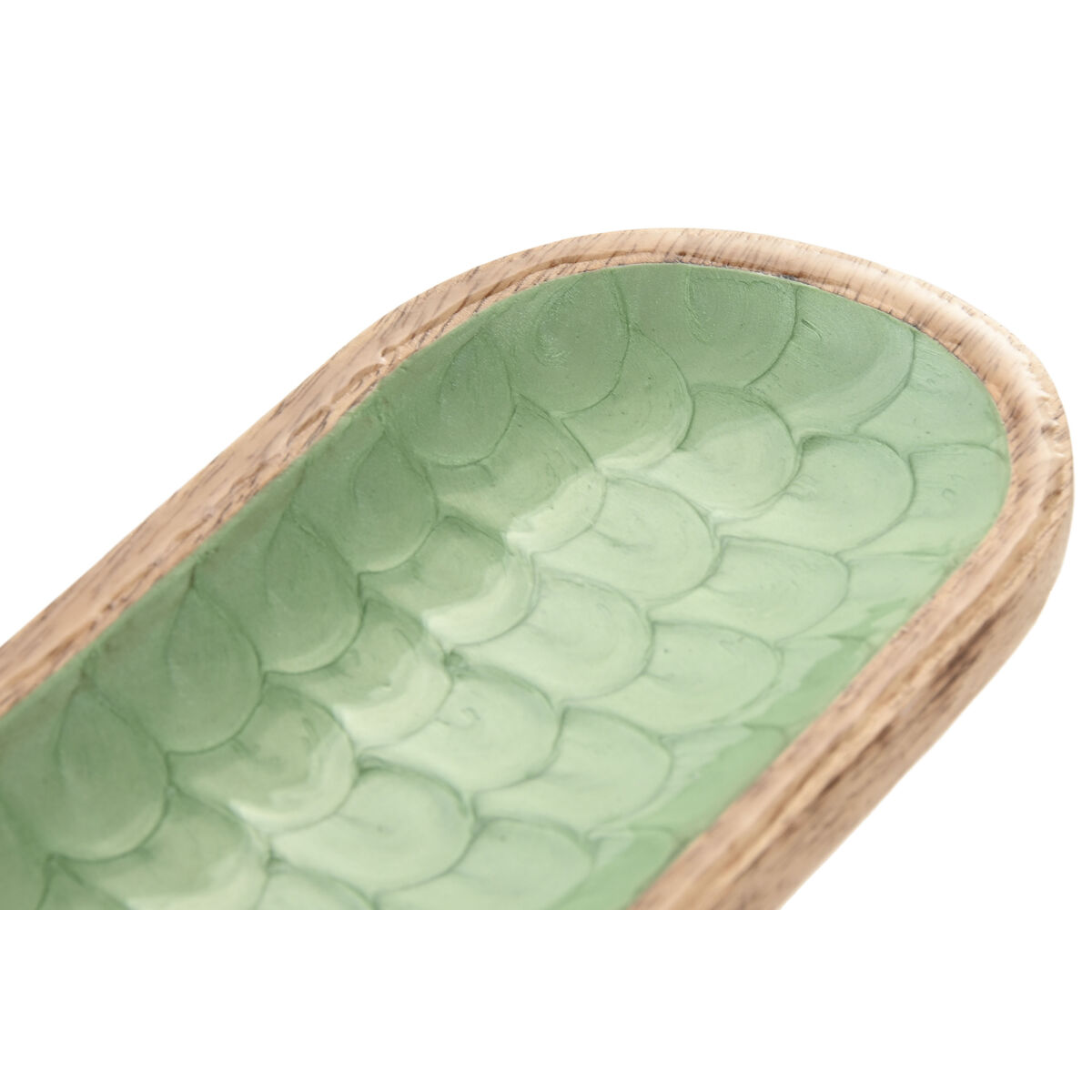 Snack tray Home ESPRIT Green Natural Modern, view 2
