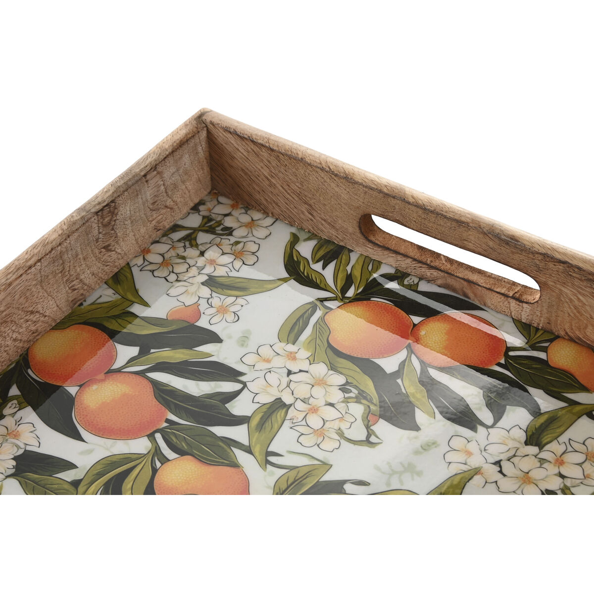 Tray Home ESPRIT Multicolour Mango wood 43,5 X 27 X 5 CM, view 2