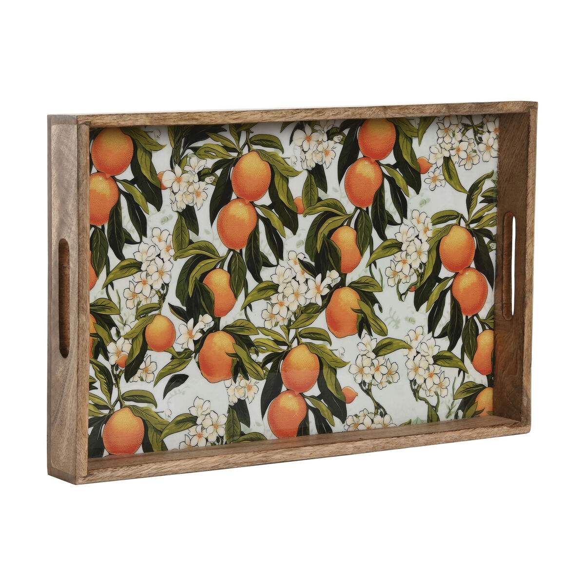Tray Home ESPRIT Multicolour Mango wood 43,5 X 27 X 5 CM, view 3