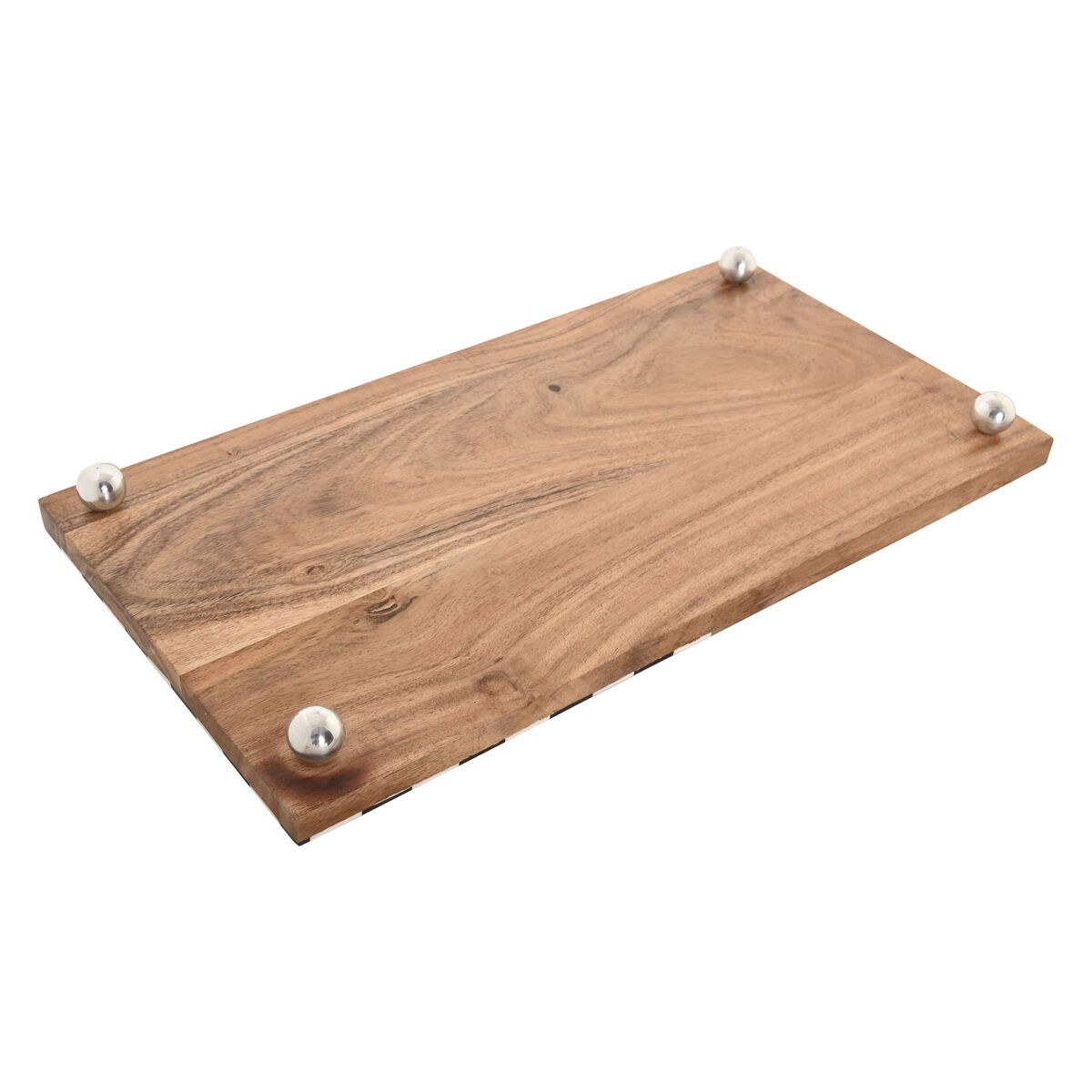 Cutting board Home ESPRIT White Black Natural Modern 20 X 38 X 1,5 CM (4 Pieces), view 5
