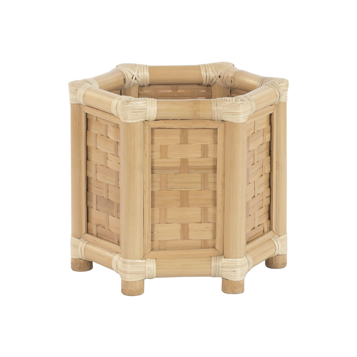 Grondlegger Home ESPRIT Bamboe Rotan Tropisch 46 x 40 x 40 cm