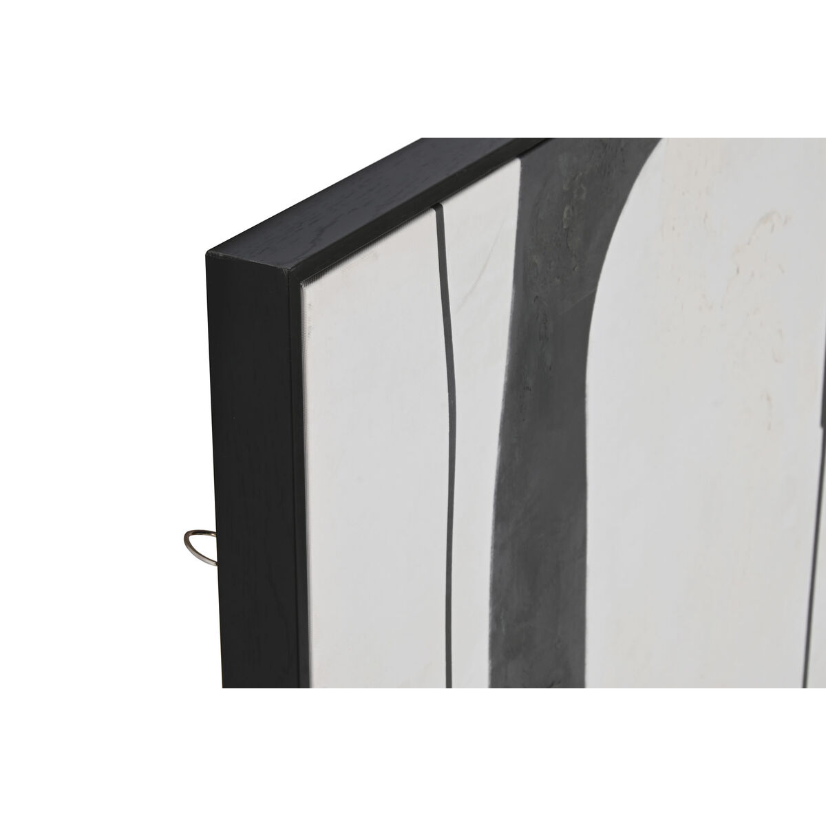 Image secondaire de Cadre Home ESPRIT Marron Noir Abstrait Urbaine 90 x 4 x 120 cm (2 Unités)