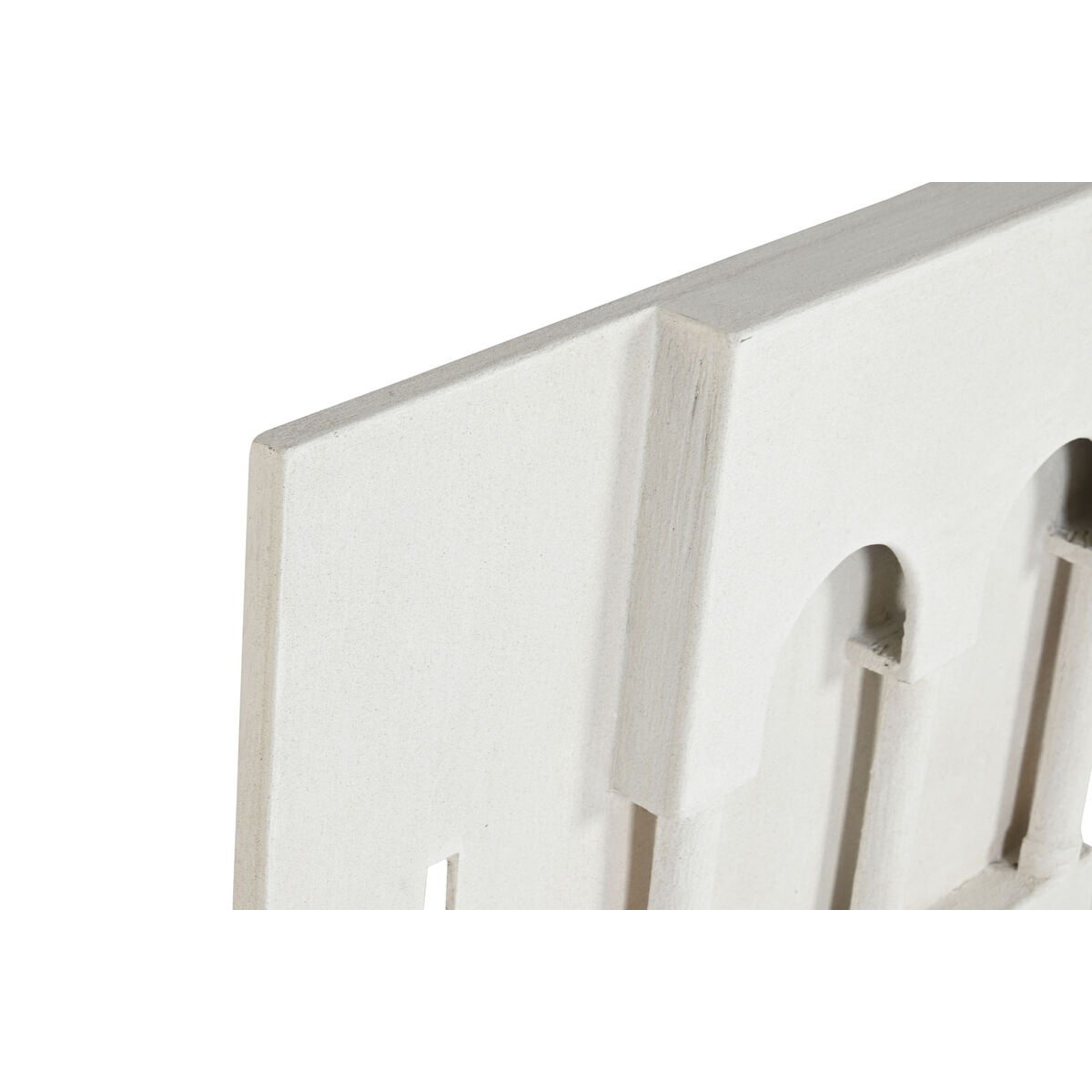 Dekoracja ścienna Home ESPRIT Biały Scandi 80 x 6,5 x 80 cm