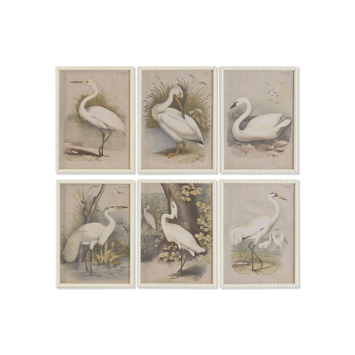 Schilderij Home ESPRIT Kristal Spar 40 X 2,5 X 55 cm (6 Stuks)