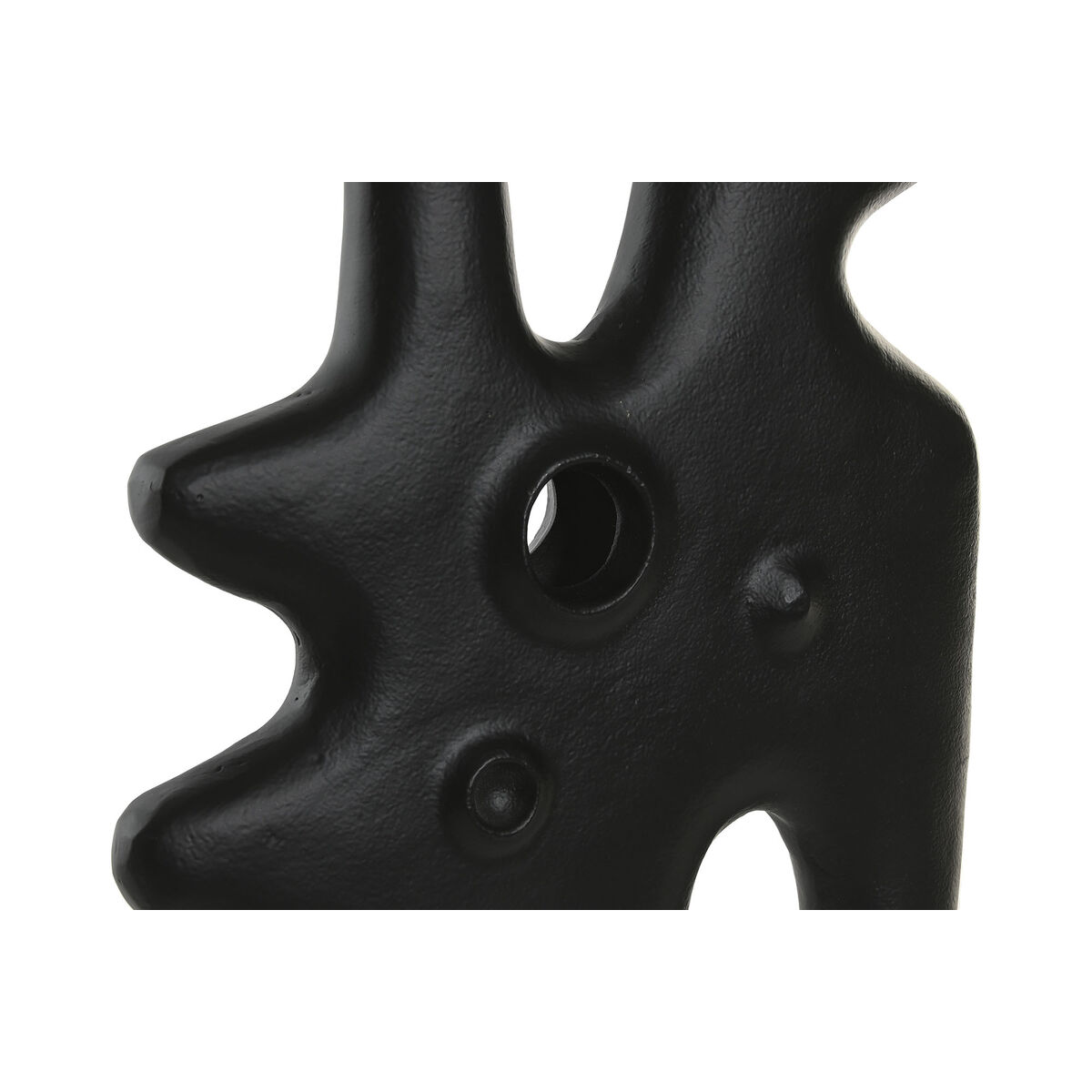 Vaas Home ESPRIT Zwart Aluminium Abstract Modern 30 x 5 x 40 cm
