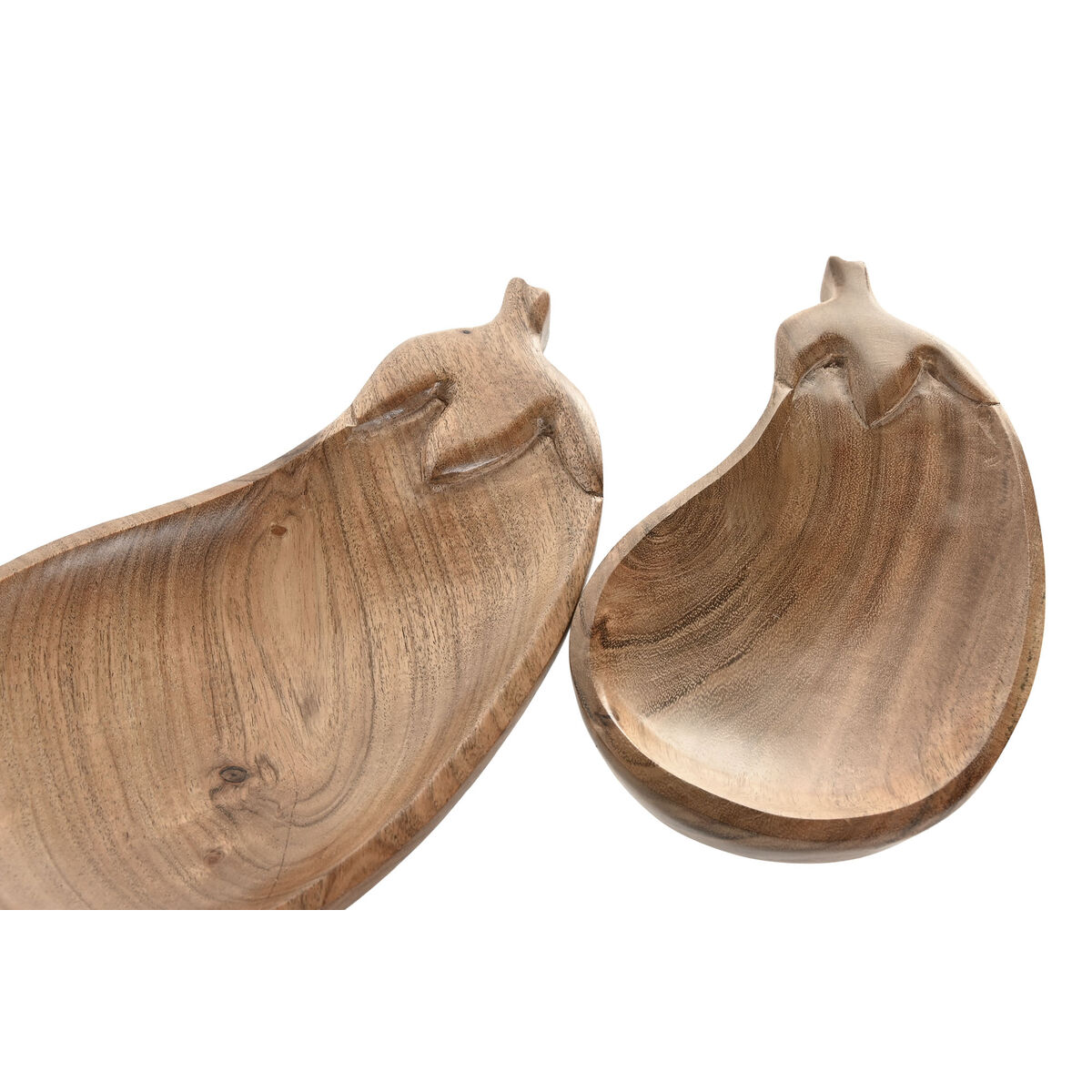 Middenstuk Home ESPRIT Bruin Acacia 28 X 14 X 2,5 CM (2 Stuks)