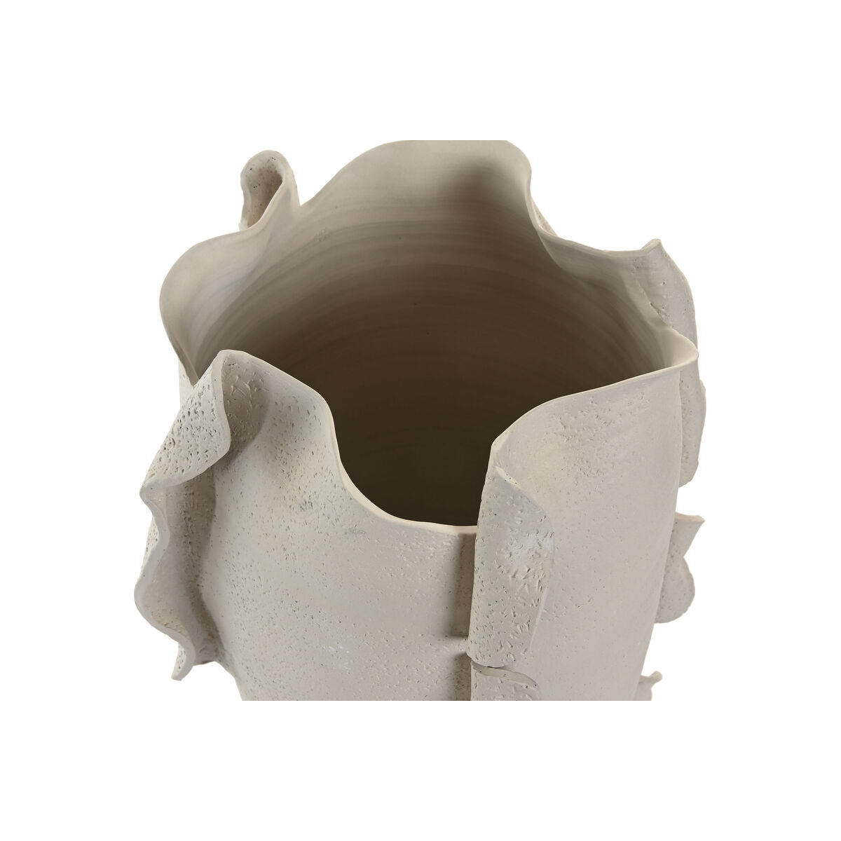 Vaas Home ESPRIT Wit Keramisch Traditionele stijl Modern 27 x 27 x 47 cm