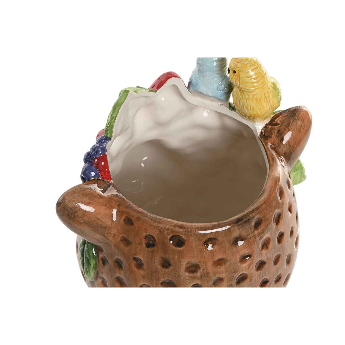 Middenstuk Home ESPRIT Bruin Keramisch 25 X 23 X 23,5 CM