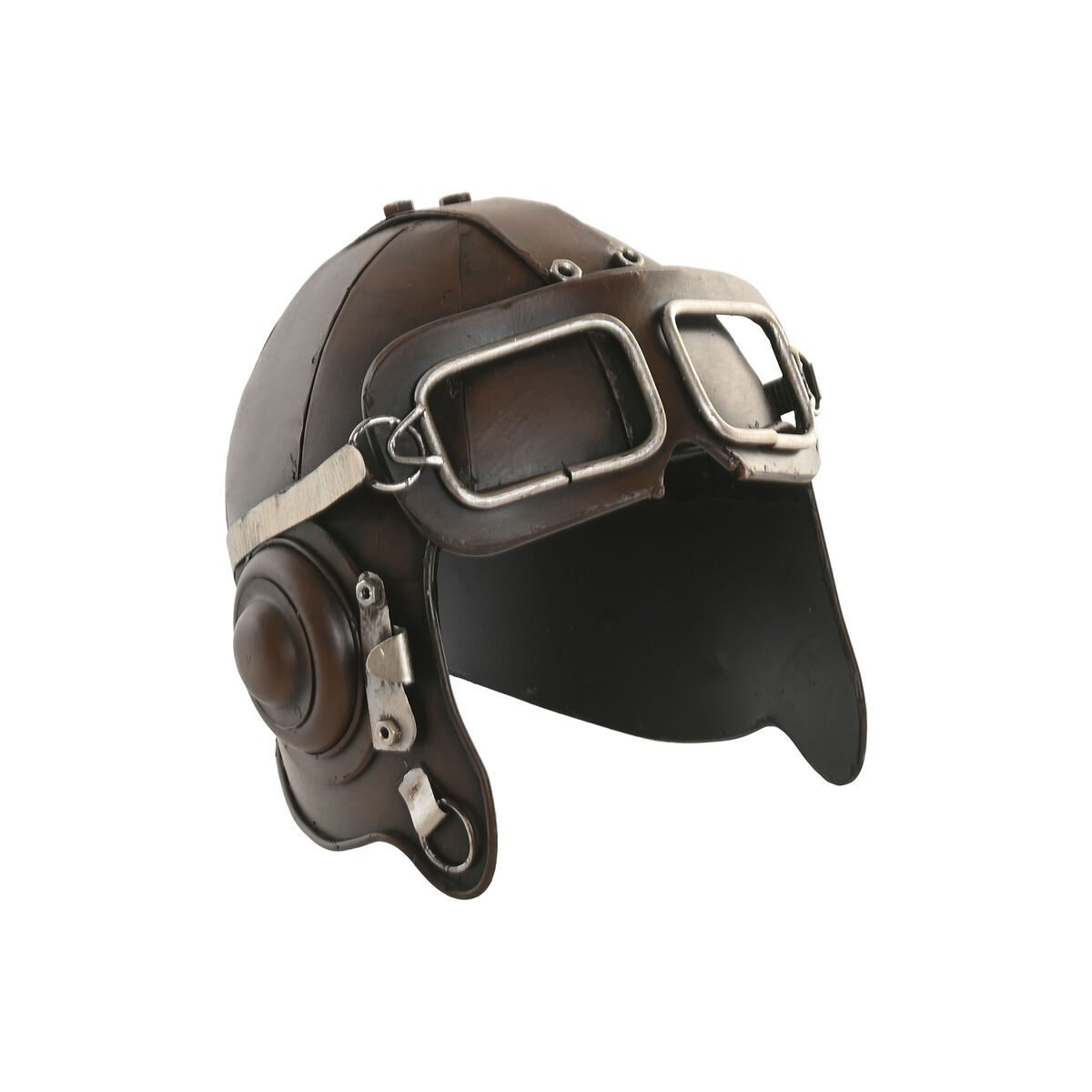 Decoratieve figuren Home ESPRIT Bruin Vliegtuig Piloot Vintage 14 x 16,5 x 14,5 cm