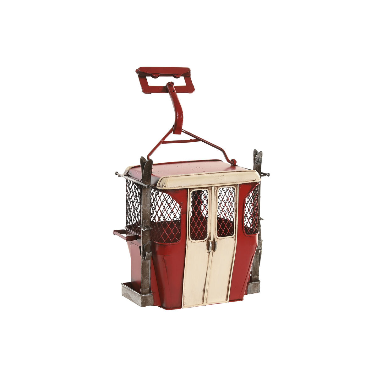 Figurka Dekoracyjna Home ESPRIT Czerwony Vintage 18 x 12 x 18 cm
