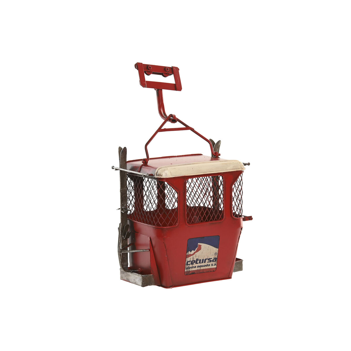 Decoratieve figuren Home ESPRIT Rood Vintage 18 x 12 x 18 cm