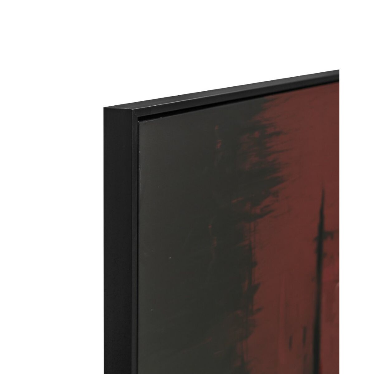 Image secondaire de Cadre Home ESPRIT Noir Rouge Moderne 83 x 4 x 123 cm (2 Unités)