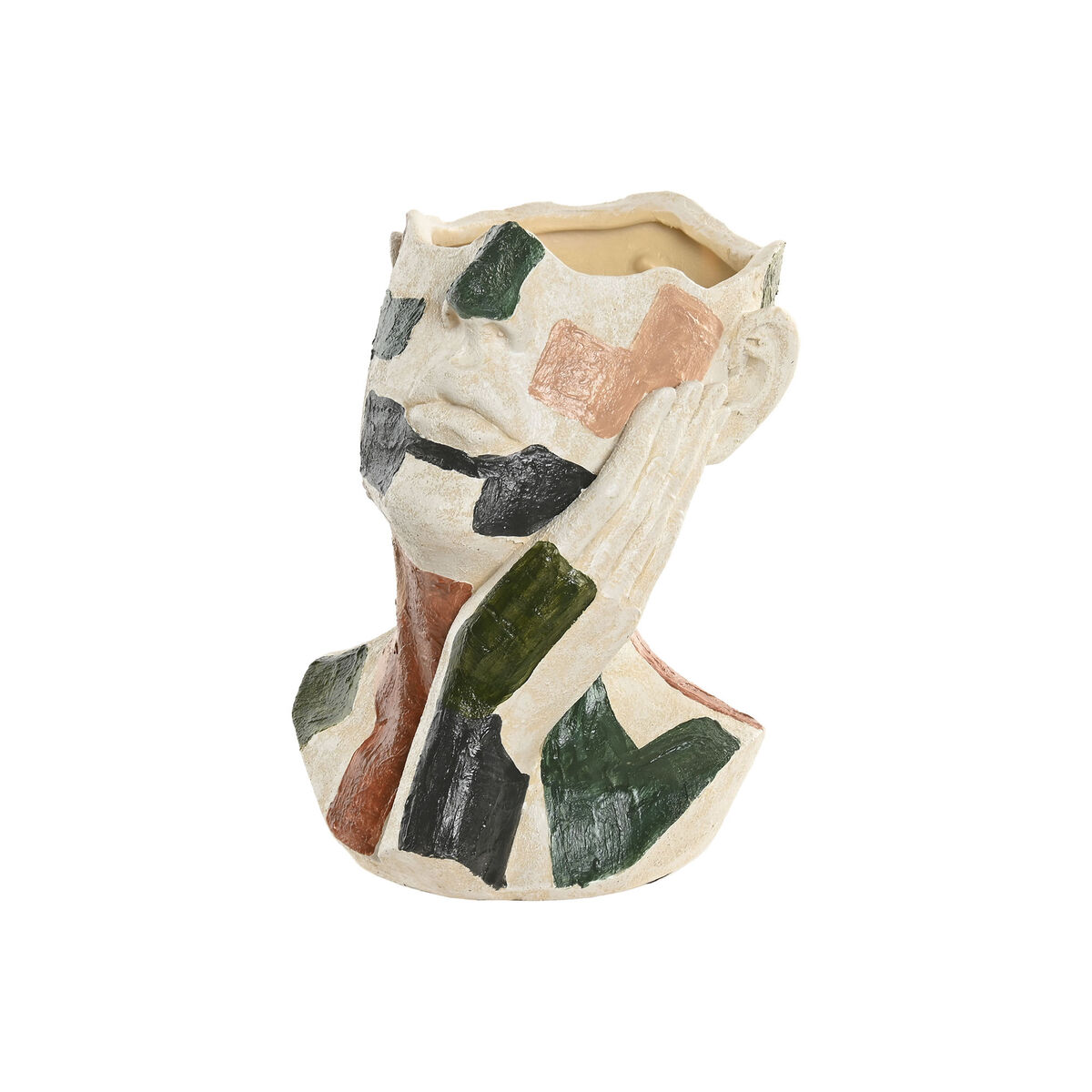 Grondlegger Home ESPRIT Multicolour Hars Modern 21,5 X 20,5 X 26,5 CM