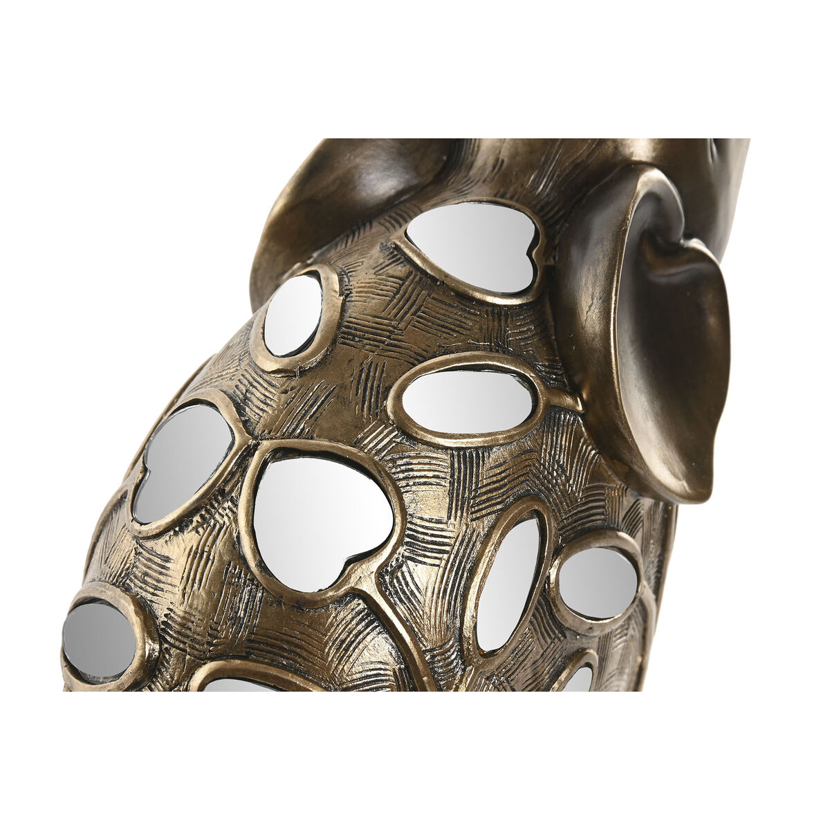 Figurka Dekoracyjna Home ESPRIT Brąz Słoń 22,5 X 10,5 X 37,5 CM