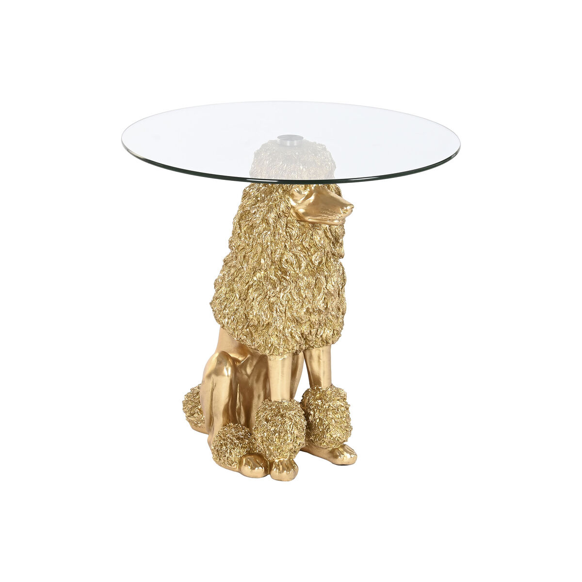 Bijzettafel Home ESPRIT Gouden 60,5 X 60,5 X 62 CM