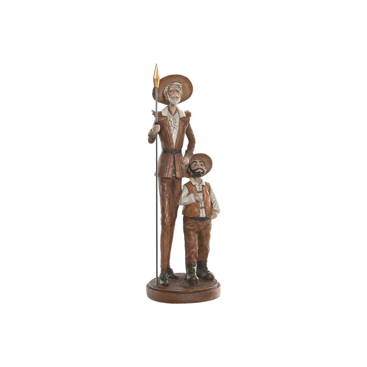 Decoratieve figuren Home ESPRIT Bruin 14 X 13 X 38,5 CM