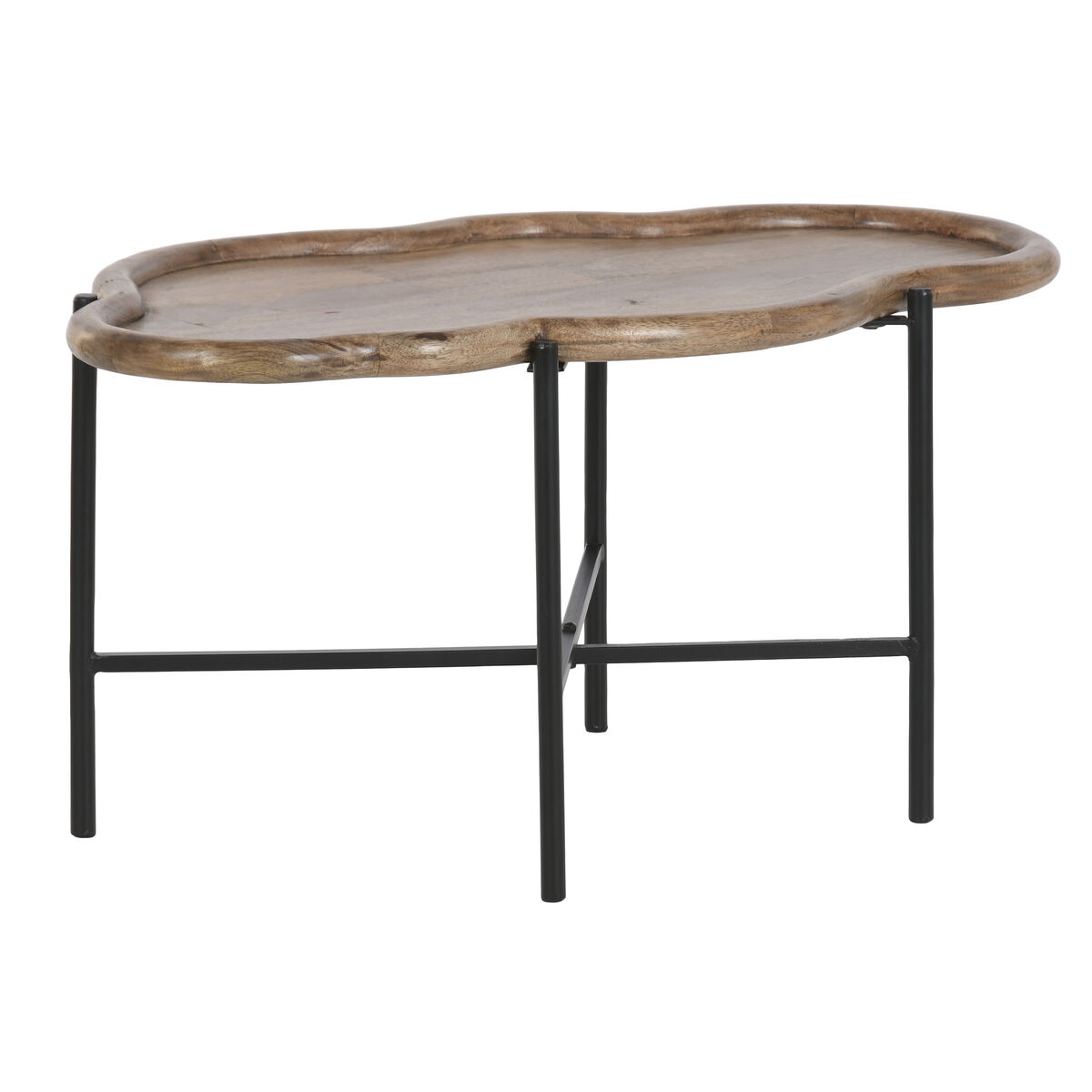 Bijzettafel Home ESPRIT Bruin Zwart 88 X 49 X 42 CM