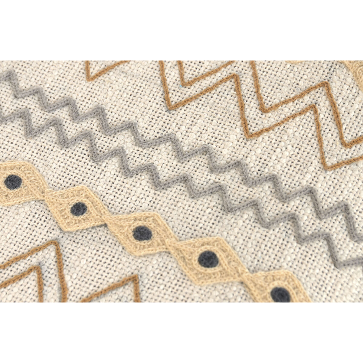 Kruk Home ESPRIT Beige Multicolour Mangohout 113 X 35 X 45 CM