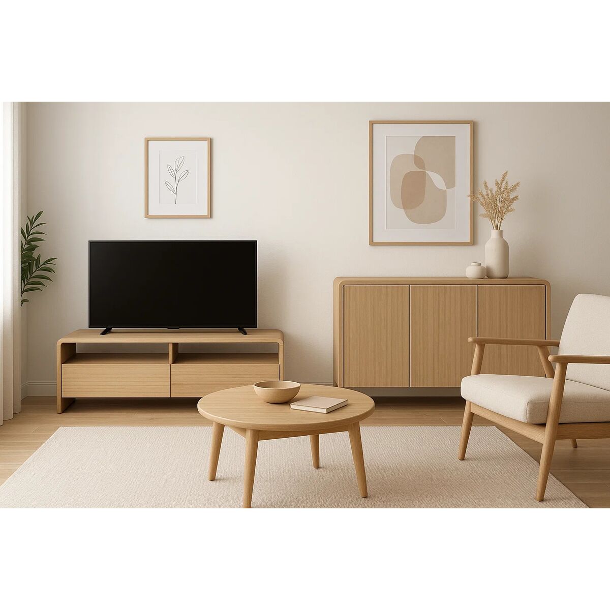Tv-meubel Home ESPRIT Bruin 120 x 40 x 45 cm