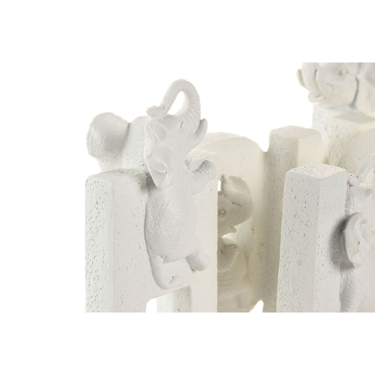 Figurka Dekoracyjna Home ESPRIT Biały Orientalny 25 X 5 X 13 CM (2 Sztuk)