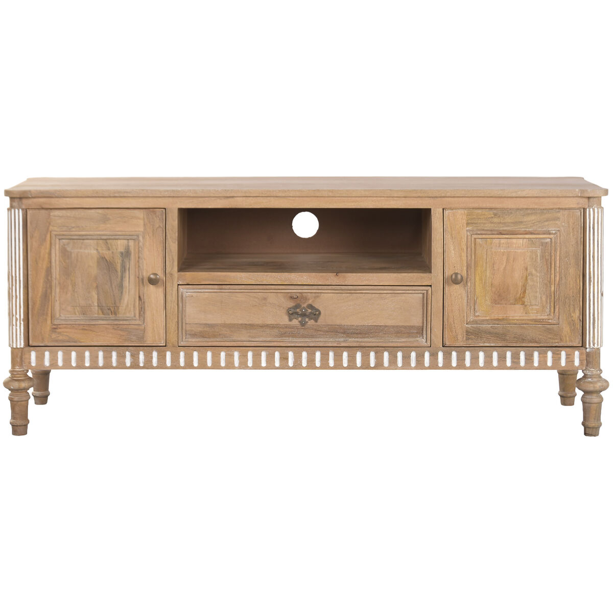TV furniture Home ESPRIT Brown 133 X 42 X 55 CM