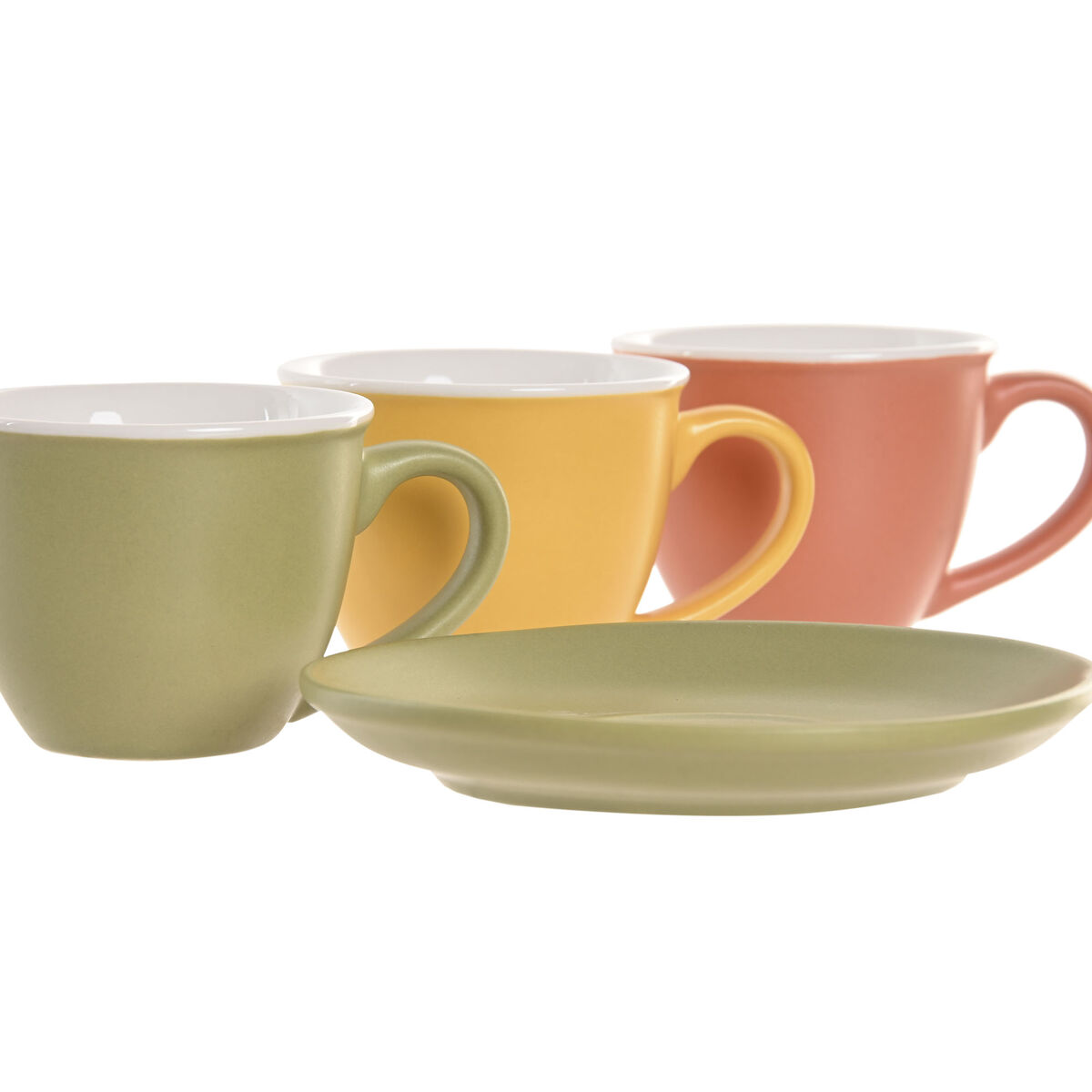 Coffee Set Home ESPRIT Multicolour Porcelain Modern 100 ml 6 Pieces, view 4
