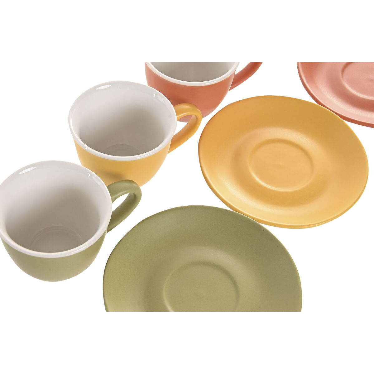 Coffee Set Home ESPRIT Multicolour Porcelain Modern 100 ml 6 Pieces, view 2
