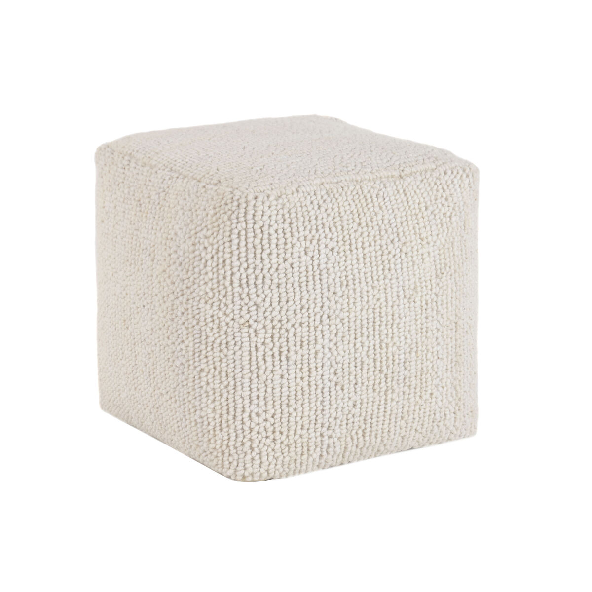 Voetensteun Home ESPRIT Beige Boho 45 x 45 x 45 cm