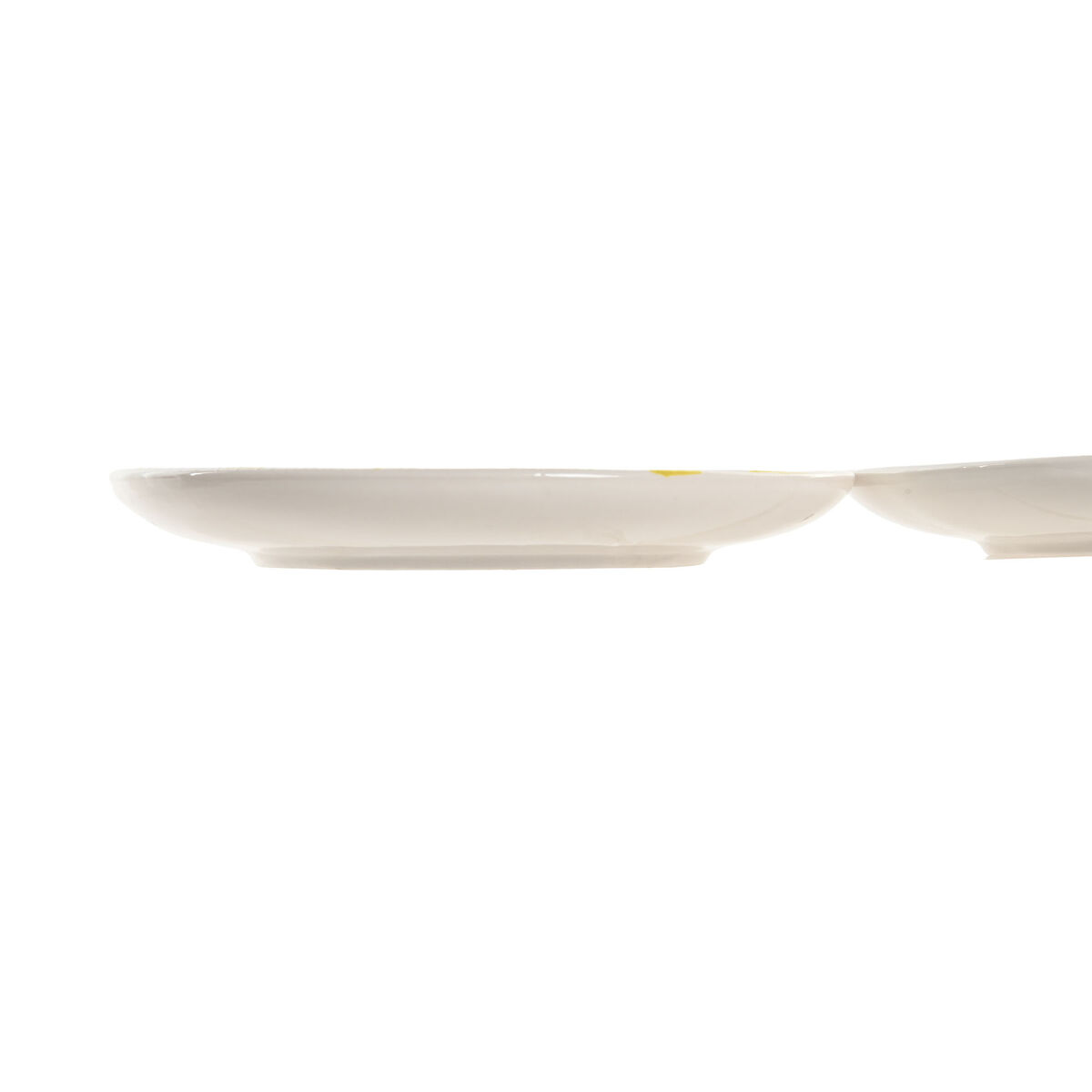 Flat Plate Home ESPRIT Yellow Blue White Orange Stoneware Lemon Mediterranean (4 Units), view 4