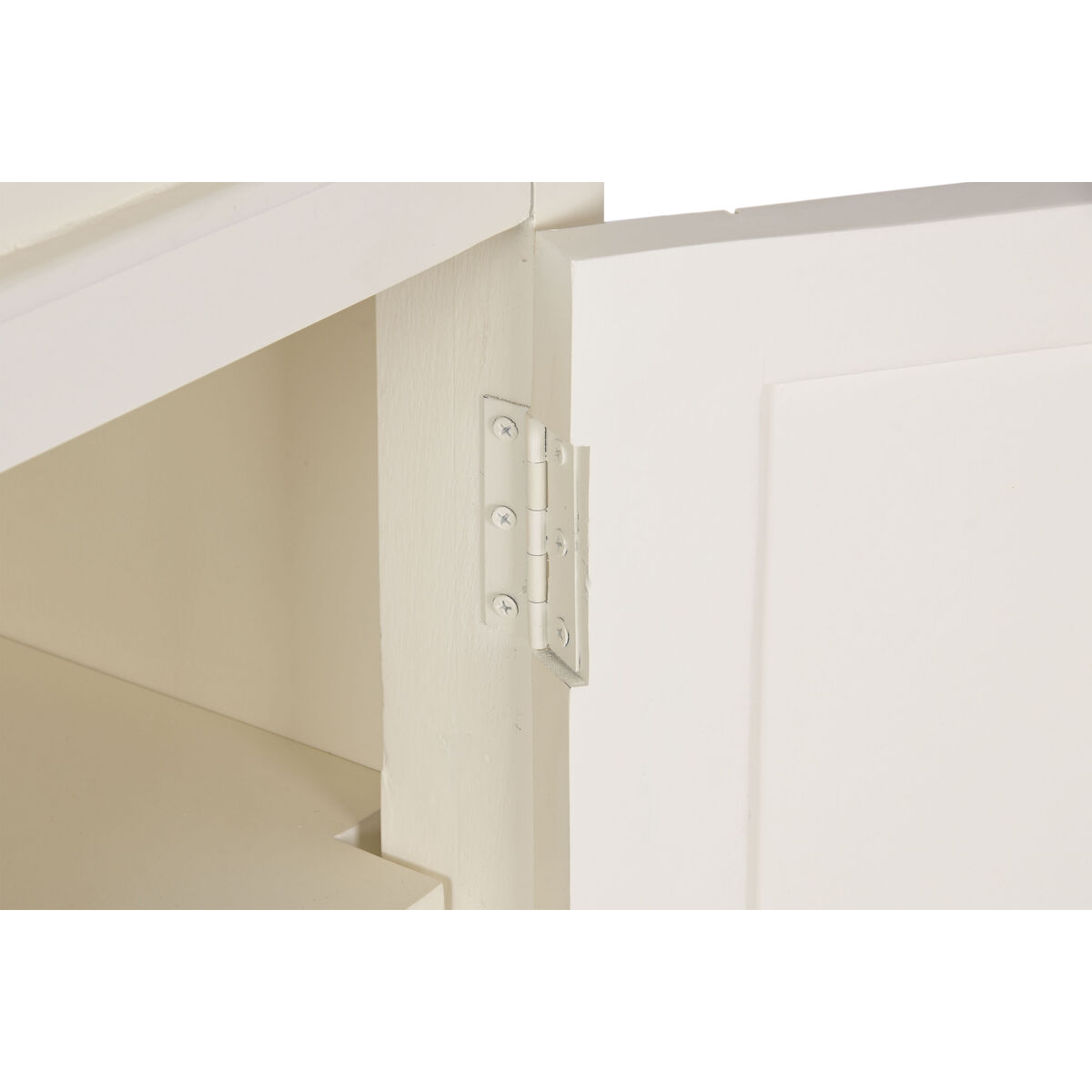 Display Standaard Home ESPRIT Crème Donkerbruin Mangohout Hout MDF 150 X 45 X 190 CM