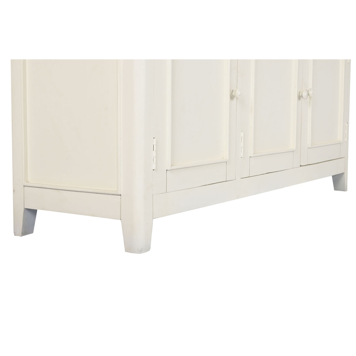 Display Standaard Home ESPRIT Crème Donkerbruin Mangohout Hout MDF 150 X 45 X 190 CM