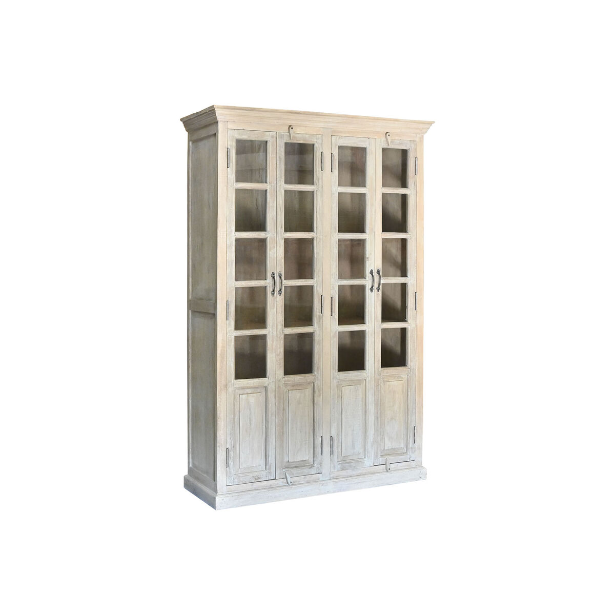 Display Standaard Home ESPRIT Wit Mangohout 135 x 50 x 210 cm
