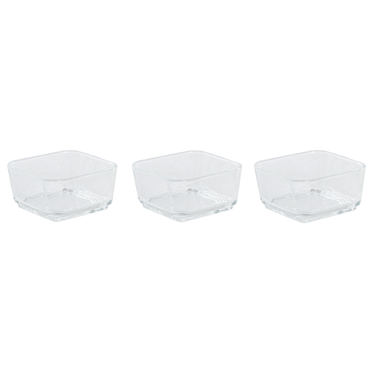 Snackdienblad Home ESPRIT Transparant Natuurlijk 300 ml 32 x 12 x 6 cm
